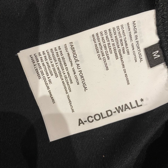 A-COLD-WALL T-Shirt Size M - Picture 5 of 7